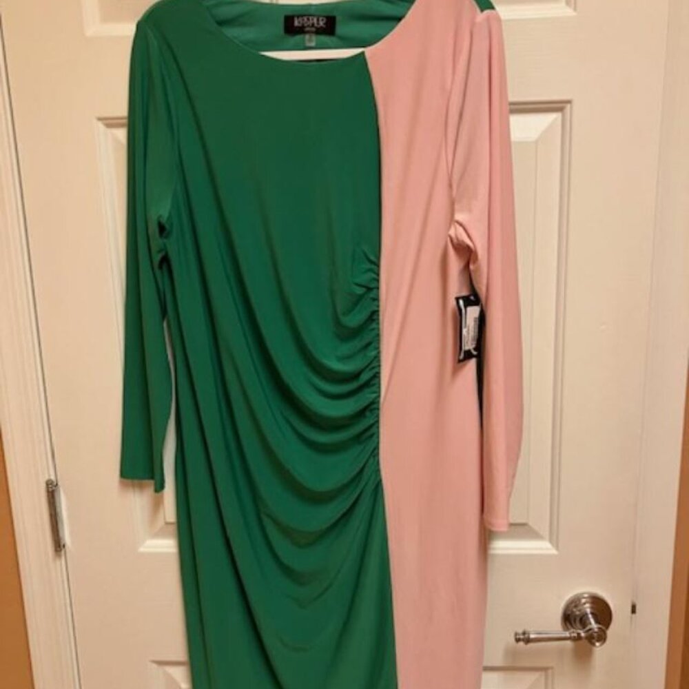 Kasper colorblock dress - NWT